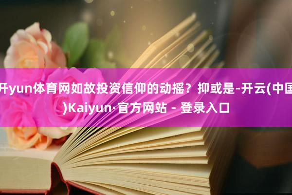 开yun体育网如故投资信仰的动摇？抑或是-开云(中国)Kaiyun·官方网站 - 登录入口